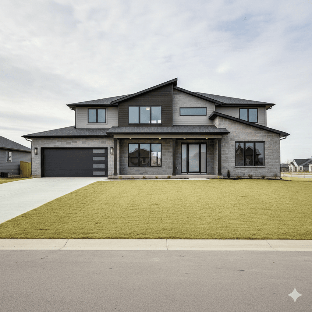 Yard before renovation